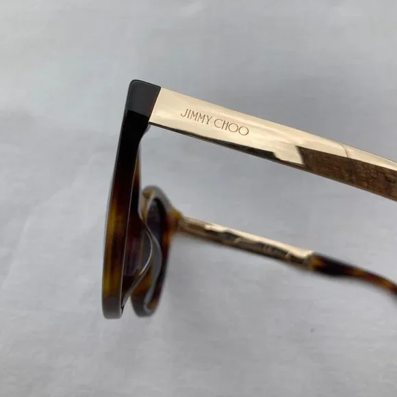 Jimmy Choo Women Vivy Havana Sunglasses Round Full Rim Shades Jimmy Choo Women Vivy Havana Sunglasses Round Full Rim  main image 4